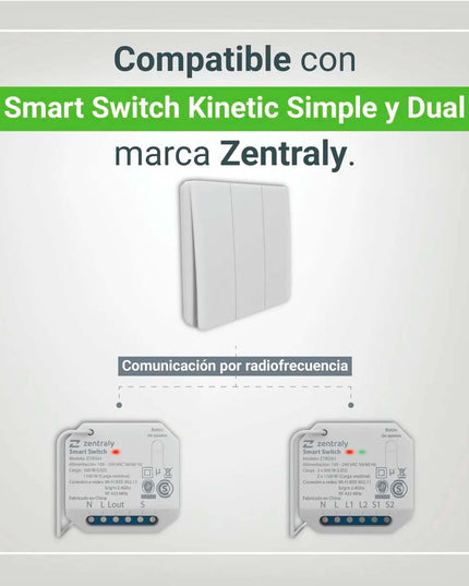 ZENTRALY LLAVE TRIPLE KINETIC ZTLKSE03 10001896