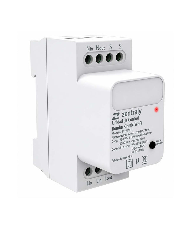 Zentraly Unidad Controladora De Bomba Kinetic Wifi 10002031
